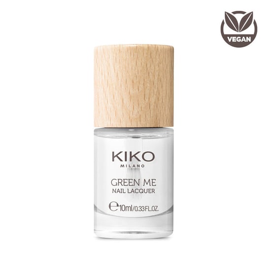 KIKO Milano, Green Me Nail Lacquer naturalny lakier do paznokci 01 Transaparent 10ml KIKO Milano