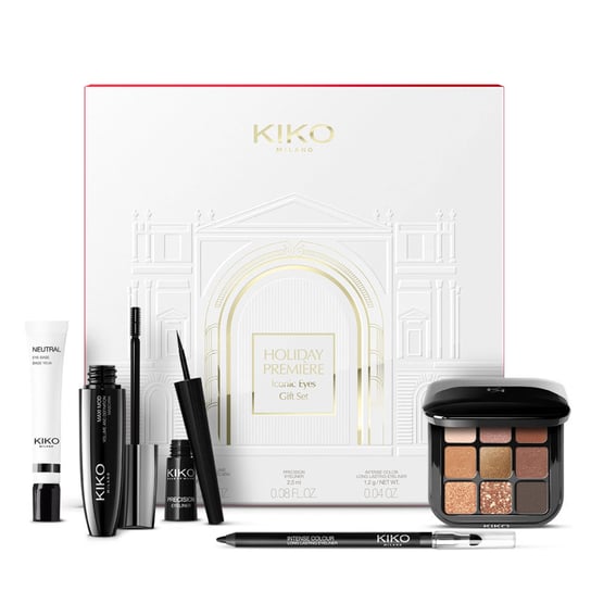 KIKO Milano, Holiday Première Iconic Eyes Gift Set, Zestaw kosmetyków do makijażu, 5 szt. KIKO Milano