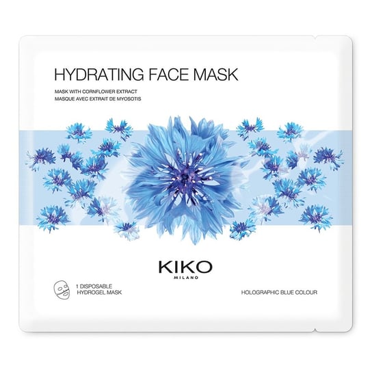 KIKO Milano, Hydrating Face Mask, Hydrożelowa nawilżająca maska do twarzy z wyciągiem z bławatka KIKO Milano