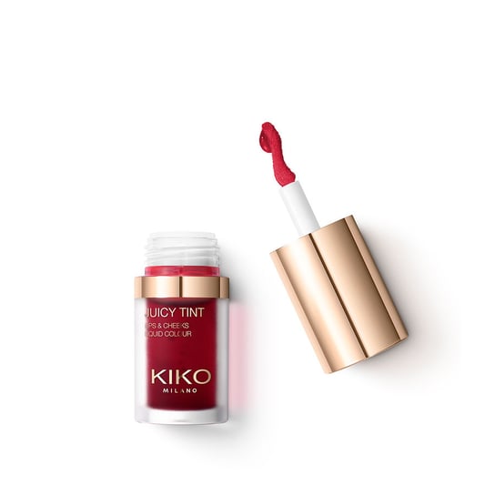 KIKO Milano, Juicy Tint Lips & Cheeks Liquid Colour Pomadka Do Ust I Róż Do Policzków, 2w1 02 Cherry Touches , 5ml KIKO Milano