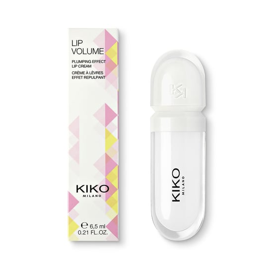 KIKO Milano, Lip Volume, Krem do ust zapewniający efekt powiększenia Transparent 6.5ml KIKO Milano