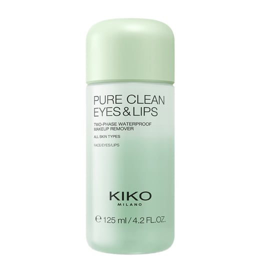 KIKO Milano, Pure Clean Eyes&Lips dwufazowy płyn do demakijażu oczu i ust, 125ml KIKO Milano