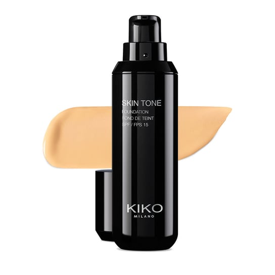 KIKO Milano, Skin Tone Foundation, Rozświetlający podkład we fluidzie SPF 15 Neutral Gold 30 30ml KIKO Milano