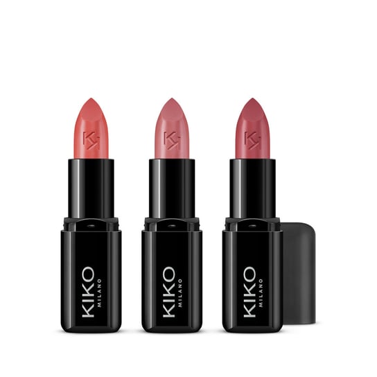 KIKO Milano, Smart Fusion Lipstick Kit, Zestaw kosmetyków do makijażu, 3 szt. KIKO Milano