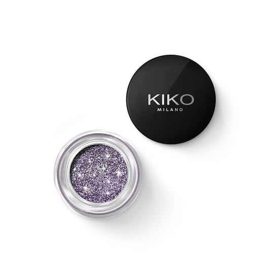 Kiko Milano, Stardust Eyeshadow, Żelowy cień do powiek z biodegradowalnym brokatem 05 Purple Blossom, 3.5 g KIKO Milano