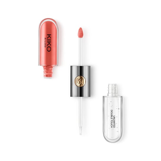 KIKO Milano, Unlimited Double Touch, Dwuetapowa płynna pomadka do ust, 114 Orange Red, 6ml KIKO Milano