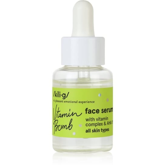 Kilig Vitamin Bomb nawilżające serum do twarzy z AHA 30 ml Inna marka