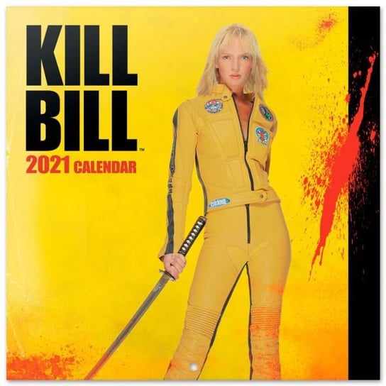 Kill Bill - kalendarz ścienny 2021 30x30 cm Grupoerik