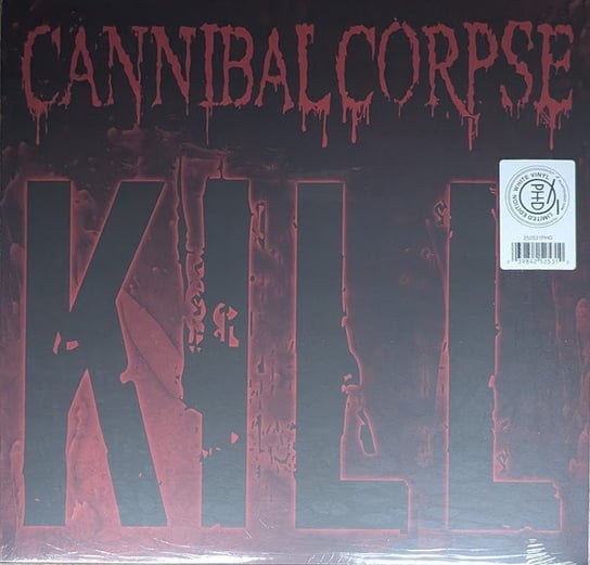 Kill LP WHITE, płyta winylowa Cannibal Corpse
