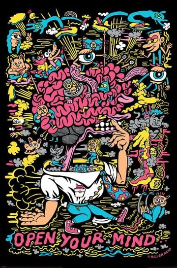 Killer Acid Open Your Mind - plakat Pyramid International