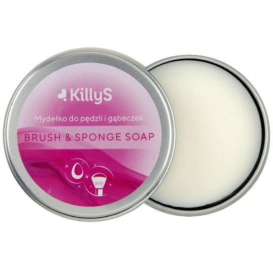 KillyS,Brush&Sponge Soap mydełko do pędzli i gąbeczek 30g Killys