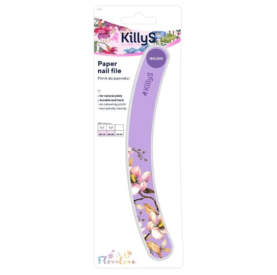 KillyS, Floralove, Pilnik fioletowy banan 180/240 Killys