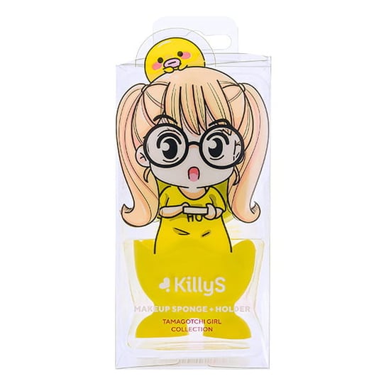 KillyS, Tamagotchi Girl, Gąbeczka do makijażu ze stojakiem Lime, 1 szt. Killys