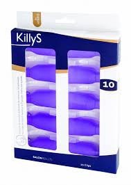 Killys, Zaciski do usuwania lakieru hybrydowego, 10sztuk Inter-vion