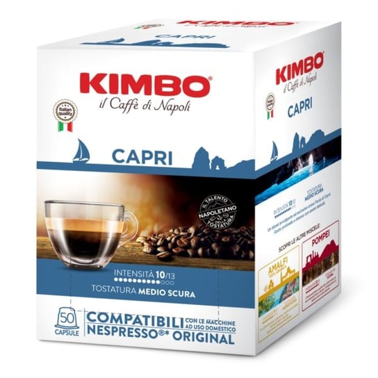 KIMBO Capri kapsułki do Nespresso - 50 kapsułek Kimbo