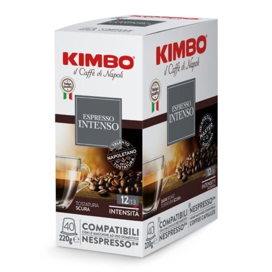 KIMBO Espresso Intenso kapsułki do Nespresso - 40 kapsułek Kimbo