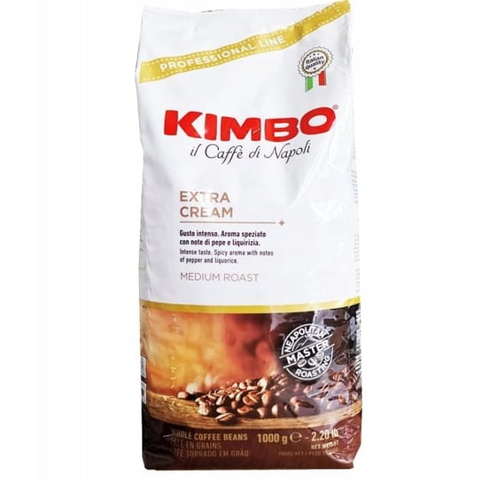 Kimbo Extra Cream Crema Dolce Kawa Ziarnista 1000G Kimbo