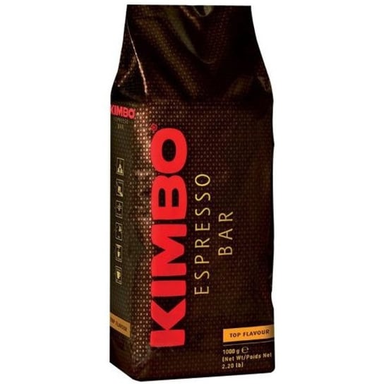 Kimbo, kawa ziarnista Espresso Bar Top Flavour 100% Arabika, 1 kg Kimbo