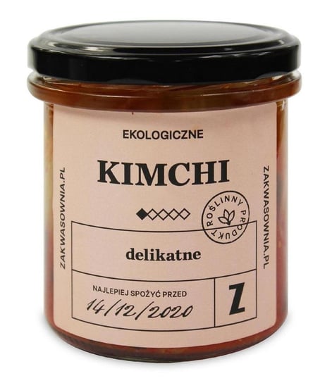 Kimchi delikatne kiszonka z kapusty, SportFood, niepasteryzowane, Coldpress, 300g Zakwasownia