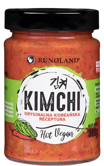 Kimchi Hot Vegan 270g - Runoland Runoland