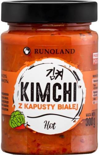 Kimchi Hot z białej kapusty 300g - Runoland Runoland