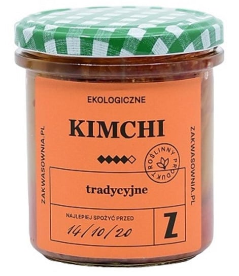 Kimchi kiszonka z ekologicznej kapusty, SportFood, niepasteryzowana, Coldpress SportFood