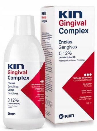 Kin, Gingival Complex, Pyn do płukania ust, 500 ml Kin