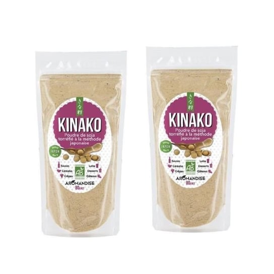 Kinako Organiczna prażona soja w proszku 400 g Youdoit
