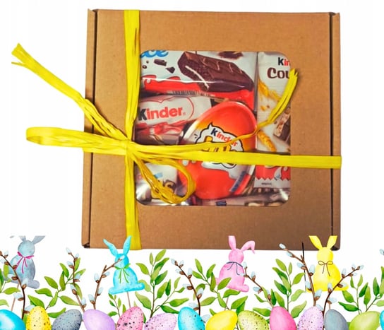 KINDER BOX Zestaw słodyczy Paczka Wielkanoc Zajączek Prezent Inny producent
