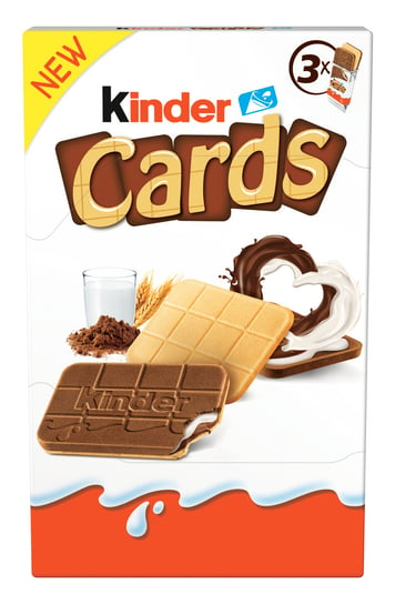 Kinder, Cards 3x 25,6g Ferrero