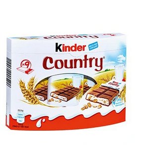 Kinder, wafelek Kinder Country, 9 x 23,5 g Ferrero