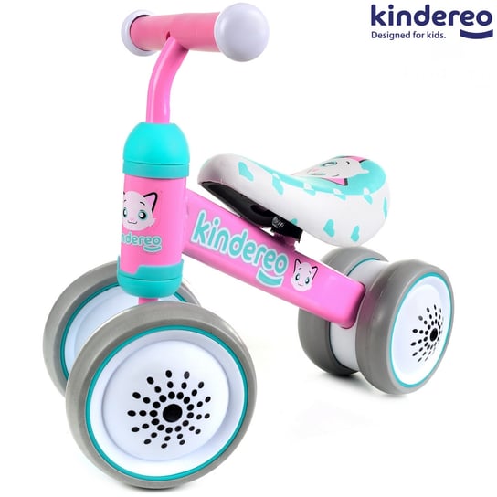 Kindereo, jeździk Mini Bike Cat, różowy Kindereo