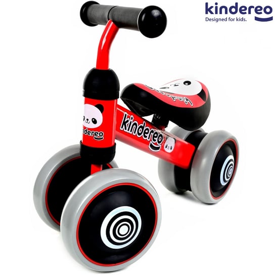 Kindereo, jeździk Mini Bike Panda, czerwony Kindereo