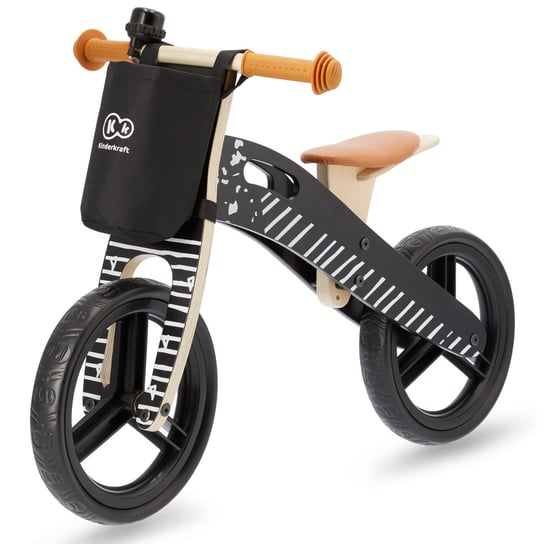 Kinderkraft, drewniany rowerek biegowy Runner Vintage z akcesoriami Kinderkraft