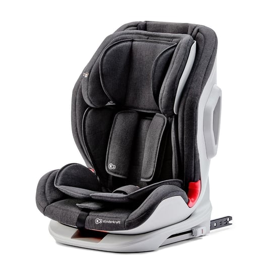 Kinderkraft, Oneto 3, Fotelik samochodowy, IsoFix, 9-36 kg, Black Kinderkraft