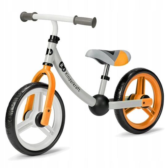 Kinderkraft, rowerek biegowy, 2WAY Next, orange Kinderkraft