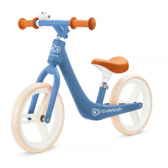 Kinderkraft, rowerek biegowy Fly Plus, niebieski Kinderkraft