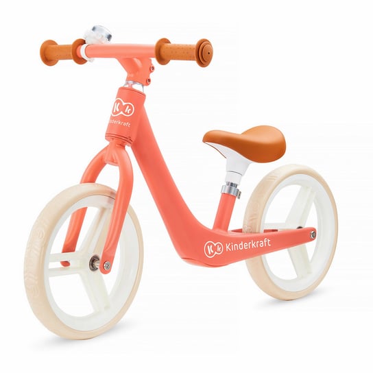 Kinderkraft, rowerek biegowy Fly Plus, pomarańczowy Kinderkraft