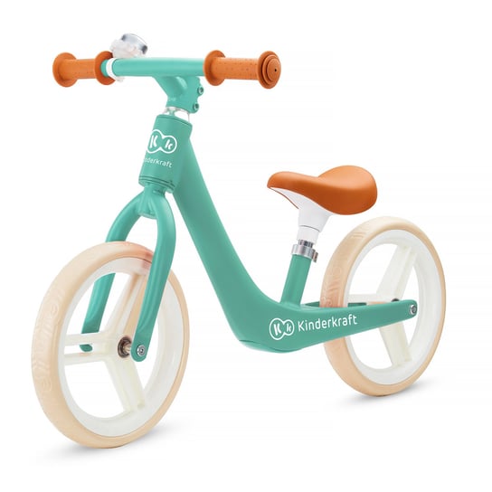 Kinderkraft, rowerek biegowy Fly Plus, zielony Kinderkraft