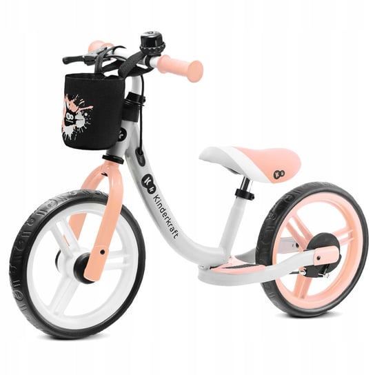 Kinderkraft, rowerek biegowy hamulec podnóżki Space Kinderkraft