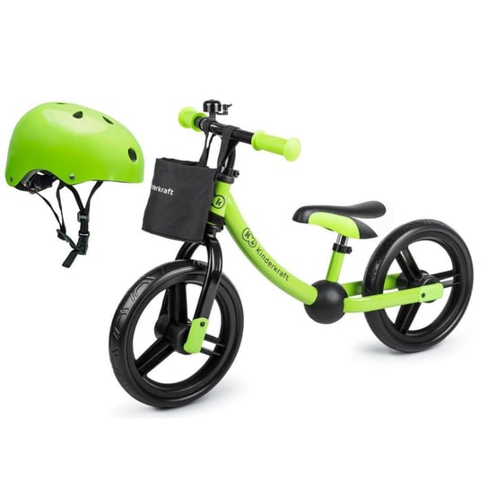 Kinderkraft, rowerek biegowy + kask i akcesoria 2way Next Kinderkraft