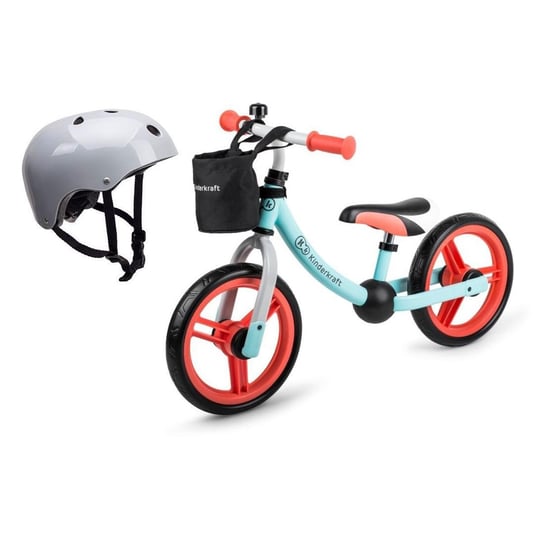 Kinderkraft, rowerek biegowy + kask i akcesoria 2way Next Kinderkraft