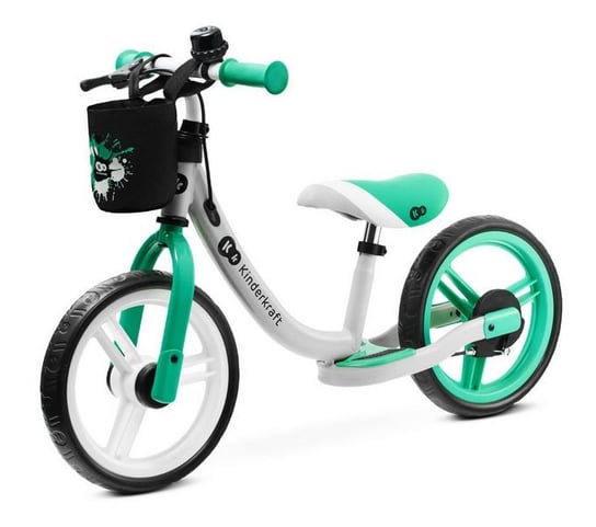 Kinderkraft, rowerek biegowy Space Light Green Kinderkraft