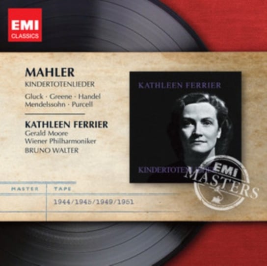 Kindertotenlieder Ferrier Kathleen, Wiener Philharmoniker, Moore Gerald, Baillie Isobel