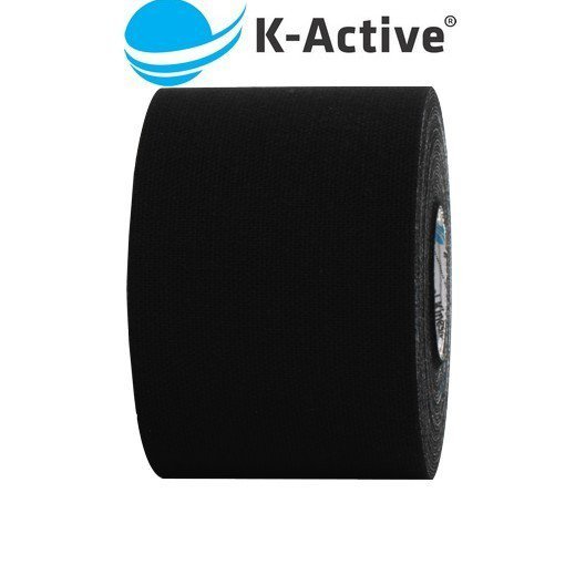 Kinesiology Tape K-Active kinesiotaping czarny 5m K-Active