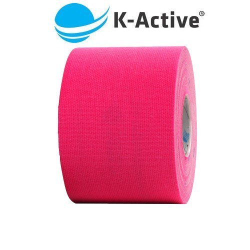 Kinesiology Tape K-Active kinesiotaping różowy 5m K-Active