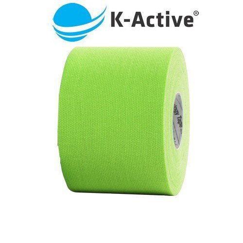 Kinesiology Tape K-Active kinesiotaping zielony 5m K-Active
