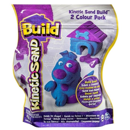 Kinetic Sand Build, piasek konstrukcyjny, 2-pack Kinetic Sand