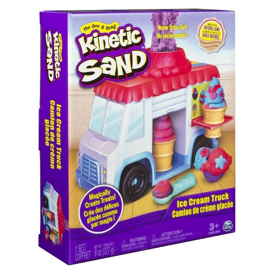 Kinetic Sand, masa plastyczna Samochód Lodziarnia Kinetic Sand