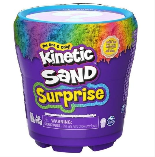 Kinetic Sand, Niespodzianka, kolorowy piasek kinetyczny z niespodzianką Unicorn Kinetic Sand